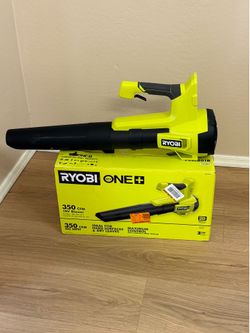 New ONE+ 18V 100 MPH 350 CFM Cordless Battery Variable-Speed Jet Fan Leaf Blower