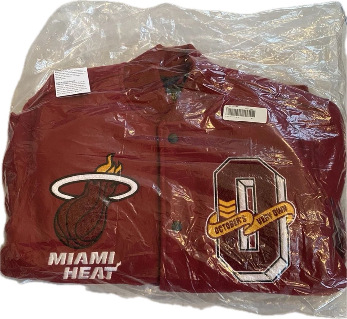 OVO NBA Miami Heat Varsity Jacket