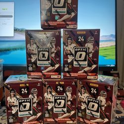 2024 Panini NFL Donruss Optic Football Trading Card Blaster Box