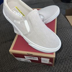 Vans Slip Ons Size 7w