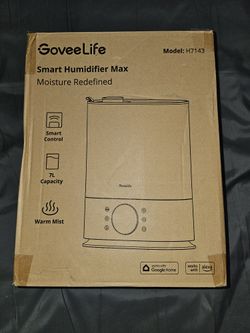 Smart 7L Humidifiers for Bedroom, Smart Top-Fill Cool & Warm Mist Humidifier Large Room, Auto Mode