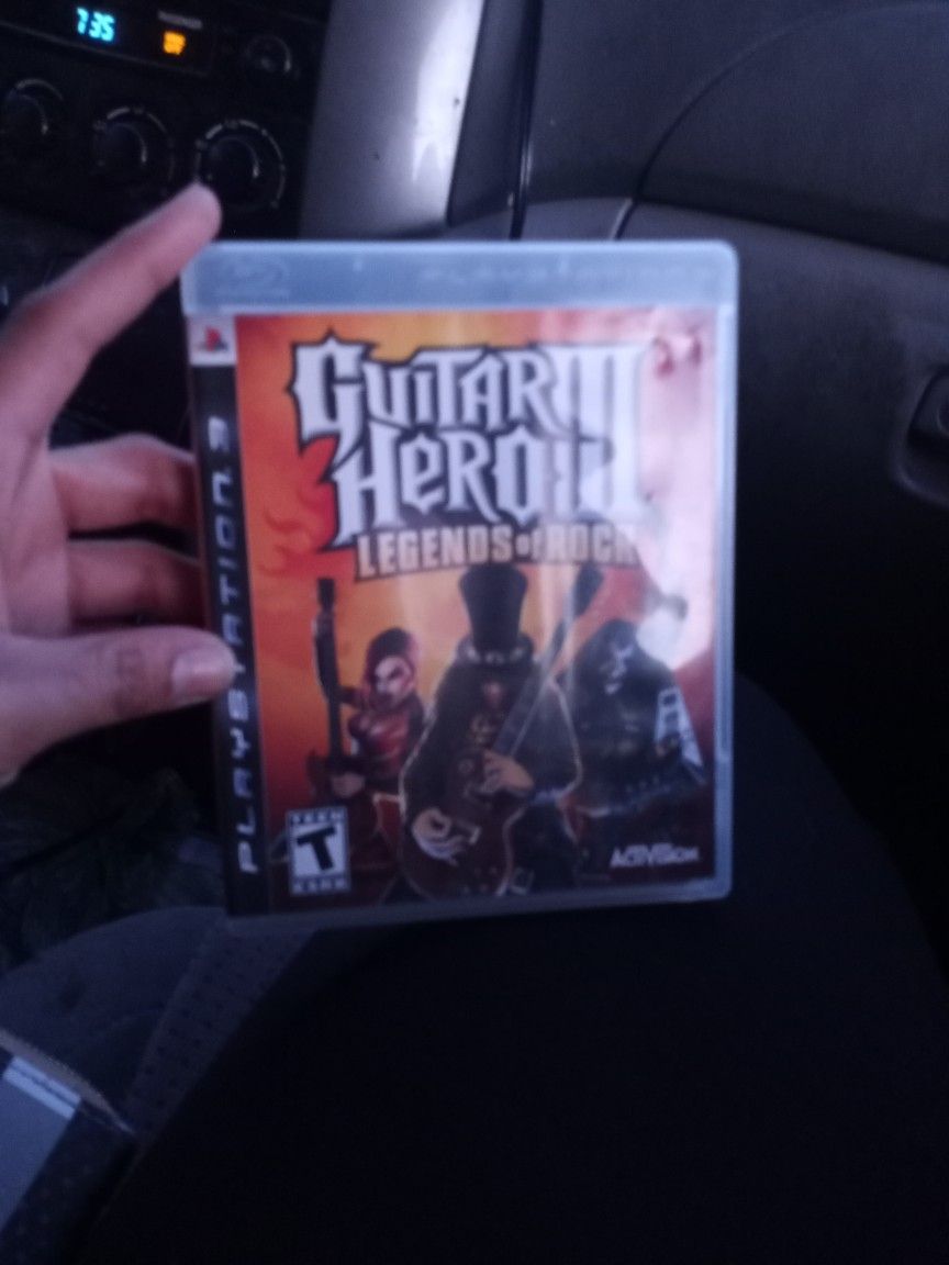 Guitar Heros 3 Ps3