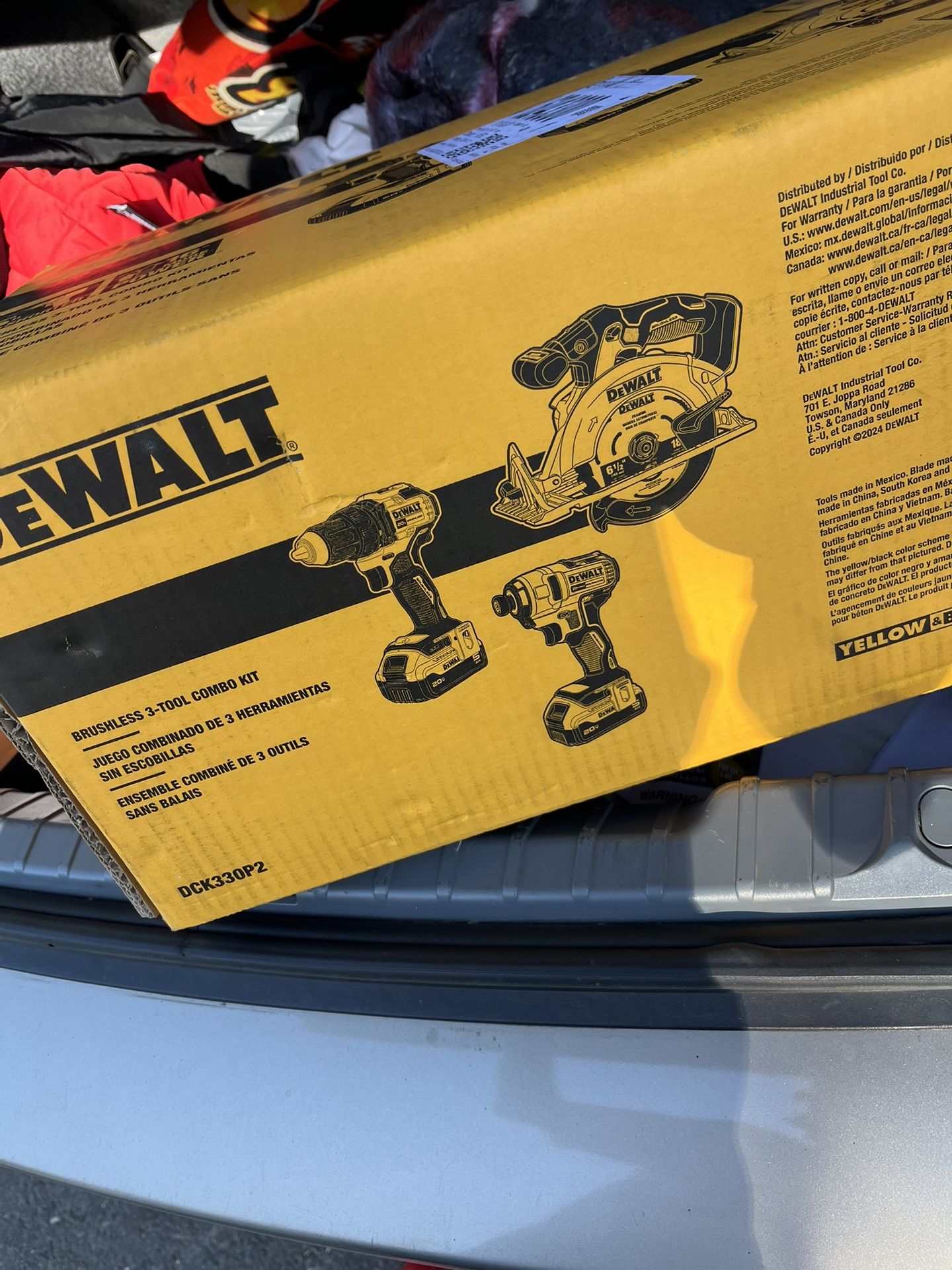 Dewalt 3 Pc Combo