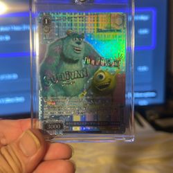 Pixar Sullivan Mike W card monsters inc