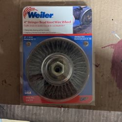 4” Stinger Bead Knot Wire Wheel 7 Pieces