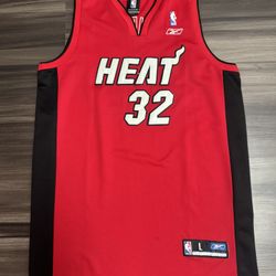 Reebok Shaq Shaquille O'Neal Miami Heat #32 NBA Jersey Mens L Stitched