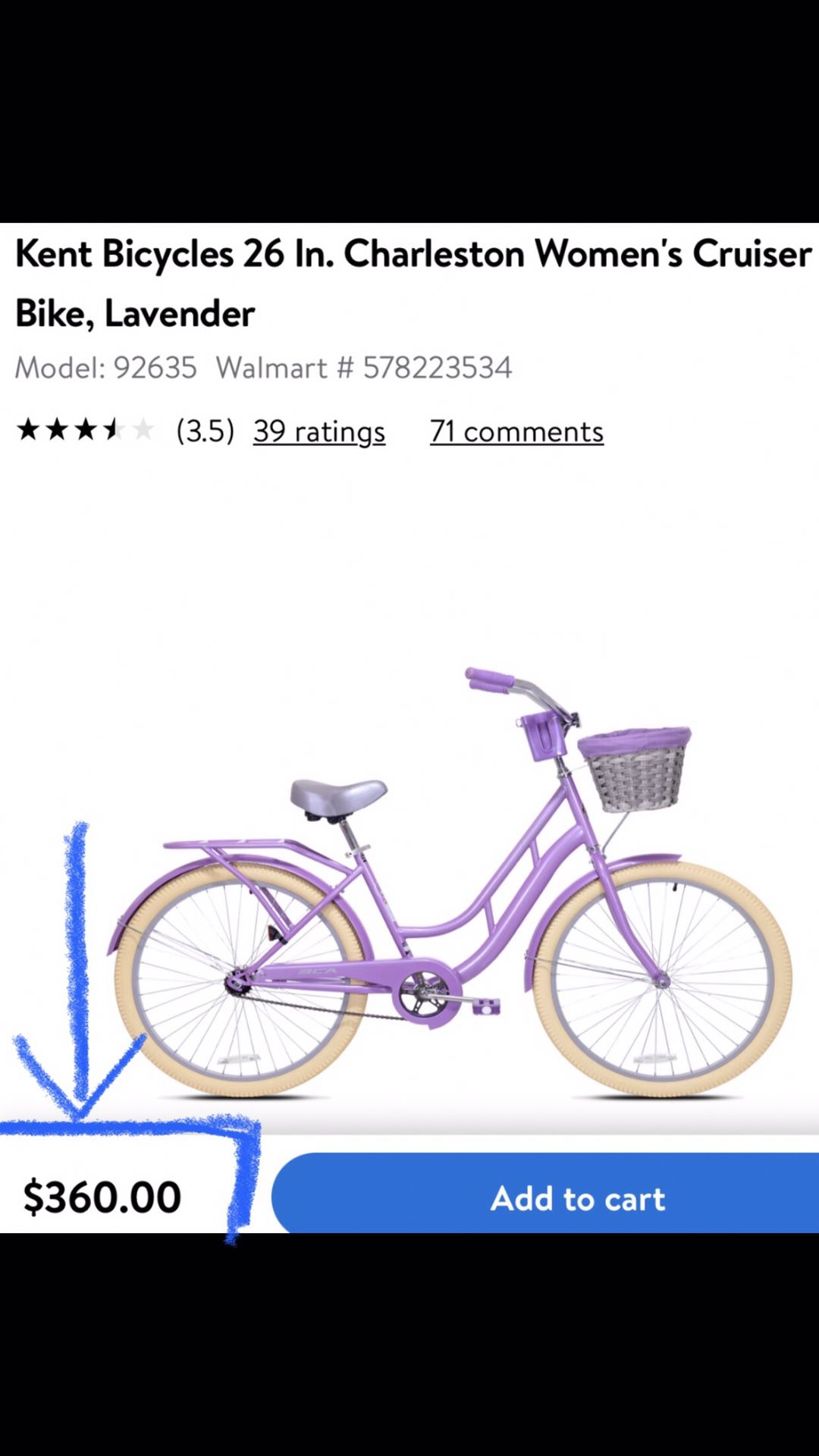 BRAND NEW* Woman's Charleston Pink Bicycle Bike