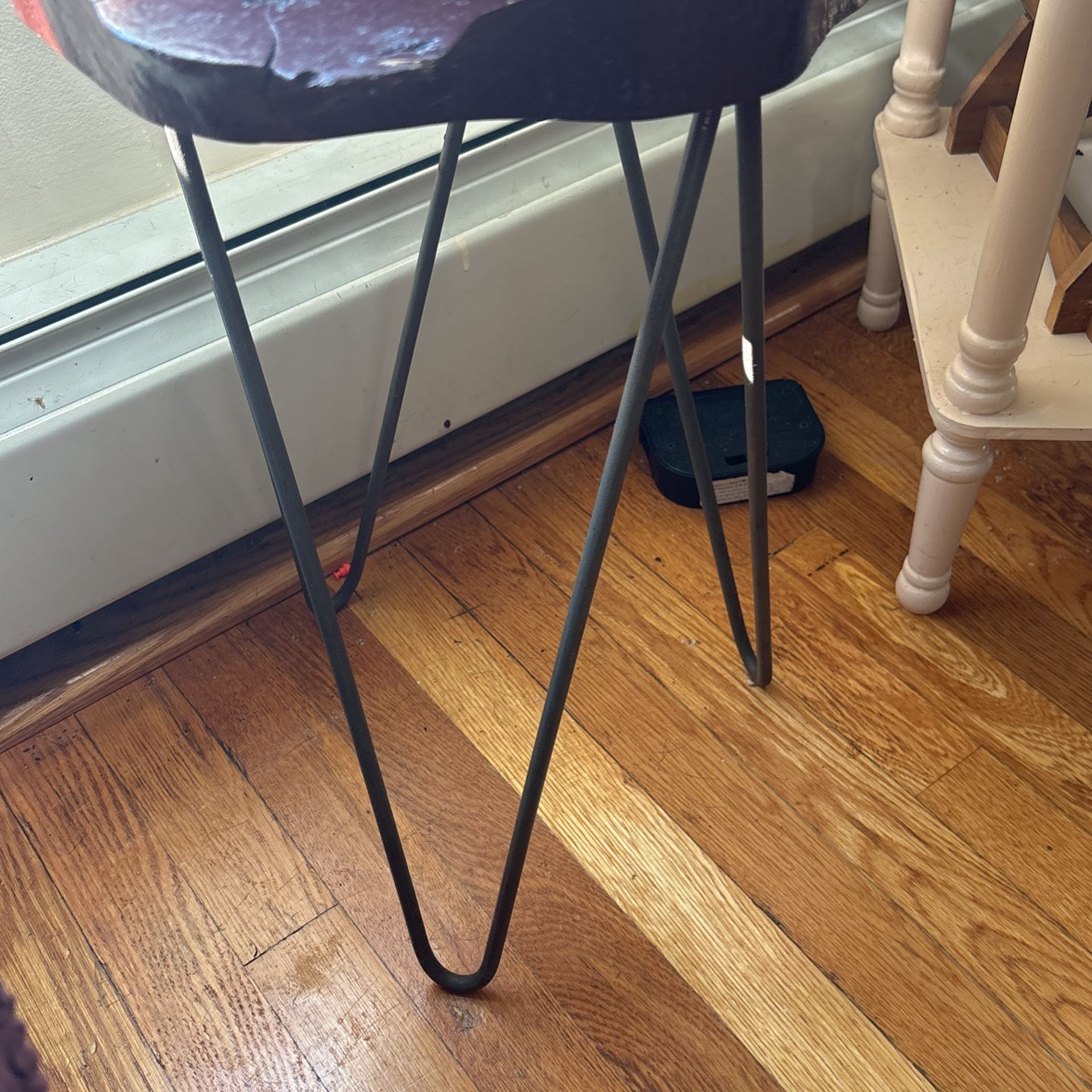 Pure Wood Desk Painted Over