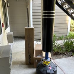 Dripex Freestanding Punching Bag 69" - 182lb Heavy Boxing Bag