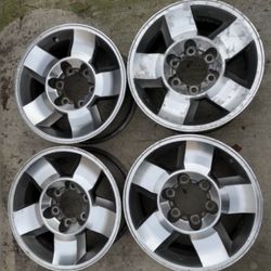 4 — 16x7 6x5.5 6x139.7 Stock Fj Cruiser Tacoma Tundra 4Runner Yukon Tahoe Wheels Rims !!!!!!!!!!!!!