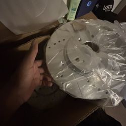 Powerstop rotors and brakes 310mm