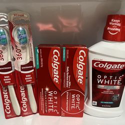 Colgate Optic white toothpaste all 5 for $12