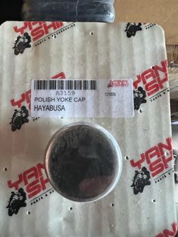 Suzuki Hayabusa yoke polished cap
