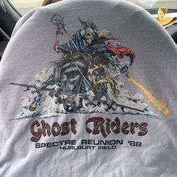 Rare Vintage 1988 AC-130 Spectre Gunship "Ghost Riders" Reunion Shirt