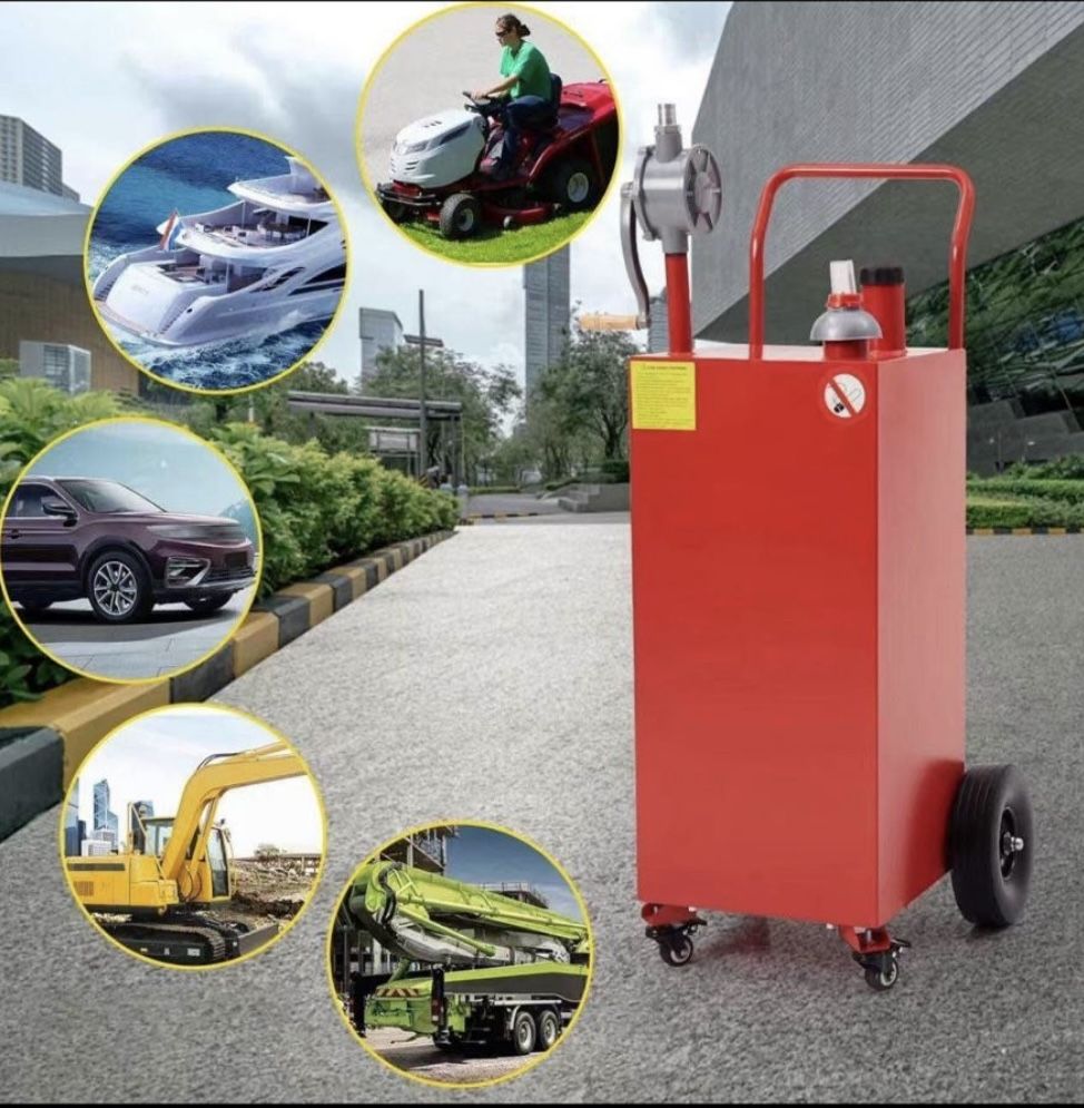❤️40 Gallon Portable Gas Caddy Fuel Storage Tank