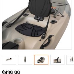 Like New 10ft Tamarack angler Kayak Fishing With Extras