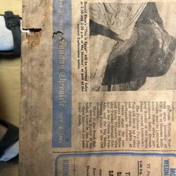 San Francisco Sandy chronicle November 8, 1964
