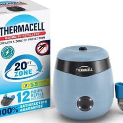 Brand New - Thermacell E-Series Rechargeable Mosquito Repeller with 20’ Mosquito Protection Zone