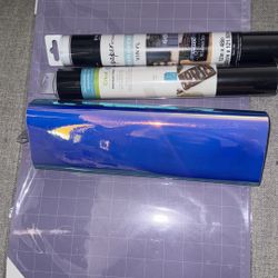 Cricut Mat And 2 Brand New Vinyl
