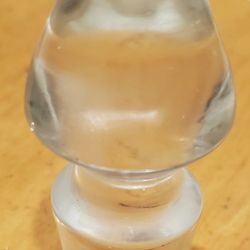 Vintage Glass Bottle Stopper 