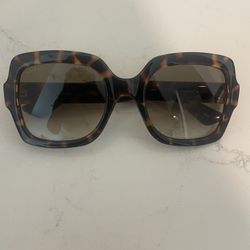 Gucci Cheetah Print Sunglasses