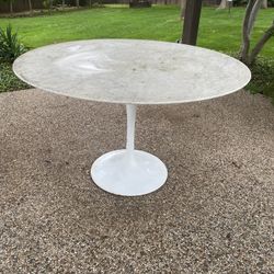 Marble Tulip Table