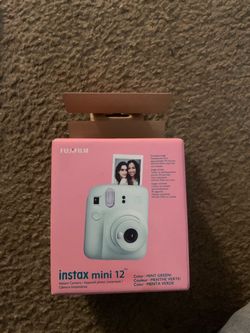 Fujifilm Instax Mini 12 Instant Camera Mint Green