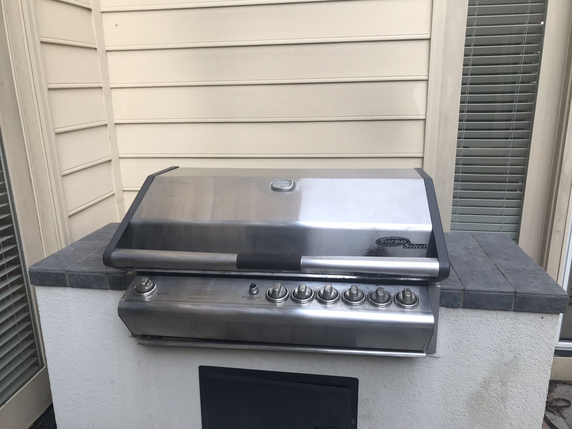 FREE..Turbo Select by BBQ Galore 6-Burner Grill with Cover