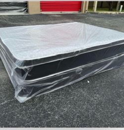 Queen Mattress Set PillowTop – Brand New –  Same Day Delivery Available 🚚