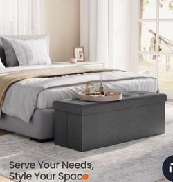 Ottoman storage box bench