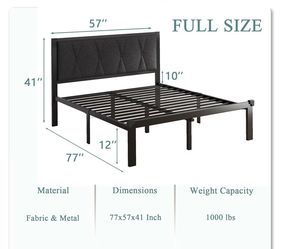 Cama full size con colchon