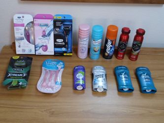 Shaving and Deodorant Package