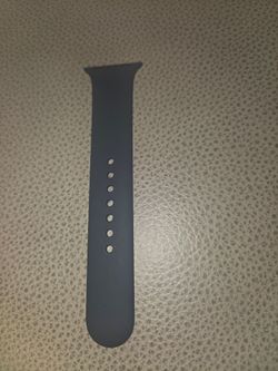 Black Silicone iPhone Watch Band
