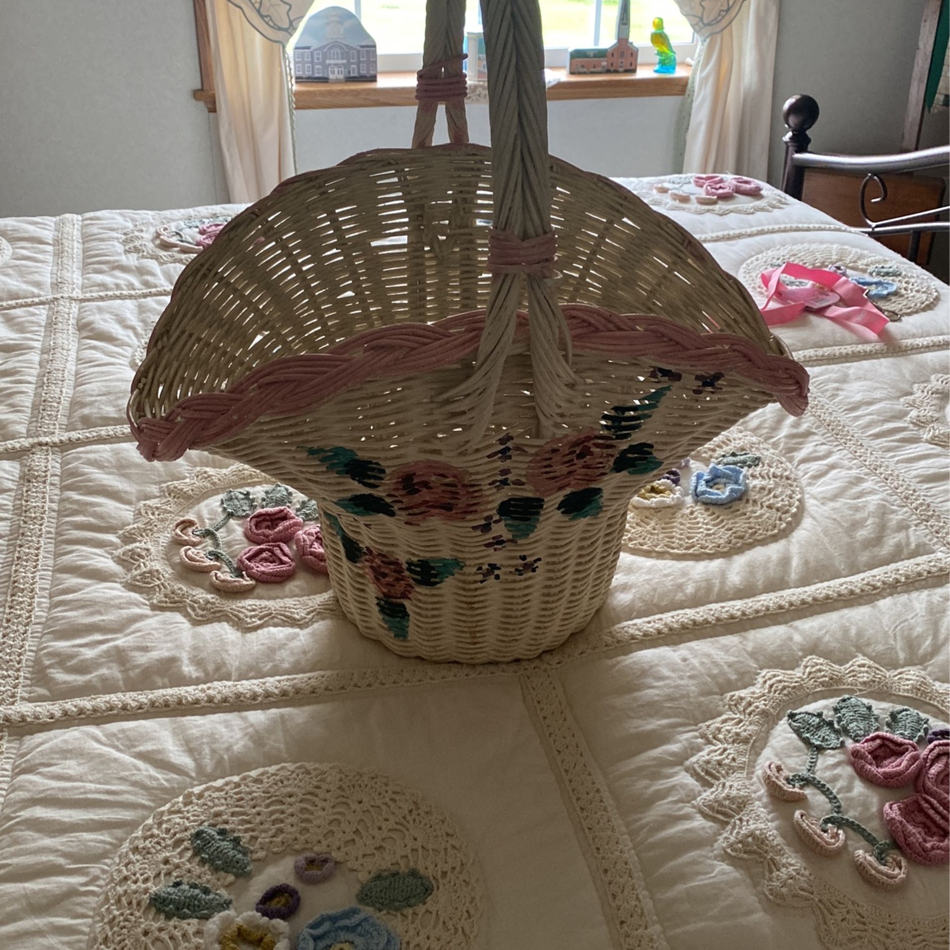 Large Antique Basket.