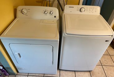 Kenmore Dryer and Samsung Top Load Washer