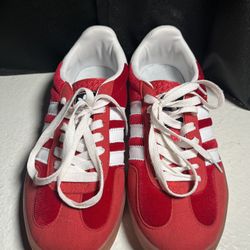 Velvet Red Gucci Adidas Gazelle 