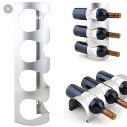 Ikea Stainless steel Wine Rack