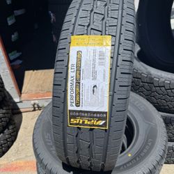 LT 265-70-17 10 ply load e $530 CASH OUT THE DOOR All Season Tires installed (4) New 50,000 Miles