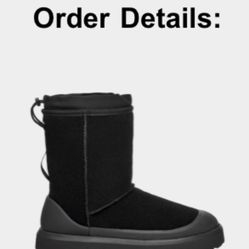 New Black Ugg Boots