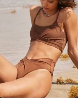 NWT Aerie Twist Bikini Set