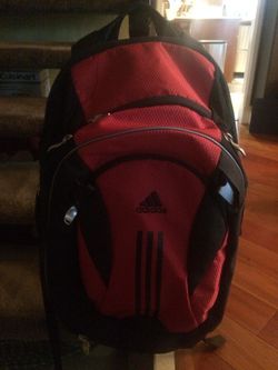 Red Adidas Backpack
