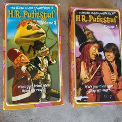 HR Puff & Stuff VHS Tapes