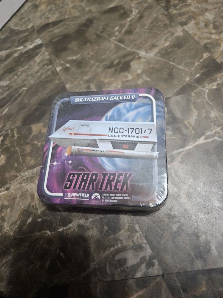 NEW/Sealed..Original Star Trek Coaster (Set Of 12) -SHUTTLECRAFT GALILEO II