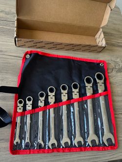 Flex Head Ratcheting Wrench Set