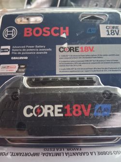 Bosch CORE18V 4Ah Lithium-Ion Battery GBA18V40