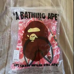 Bape Pink hoodie