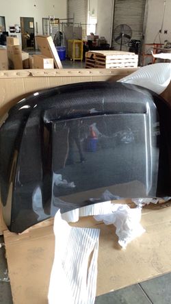 Blemished 2011-2022 Jeep Grand Cherokee Carbon Creations Demon Look Hood - 1 Piece