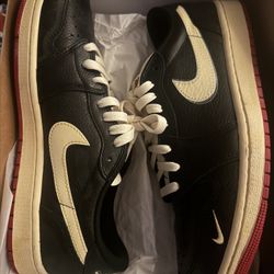 AIR JORDAN RETRO 1 low x Nigel Sylvester “better with time” size 11