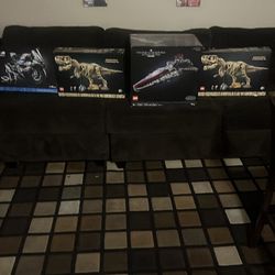 Lego Star Wars  and dinosaur and bmw bike