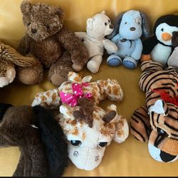 $10 All  Adorable Stuffed Animal Lot – Variety of Animals! – $10